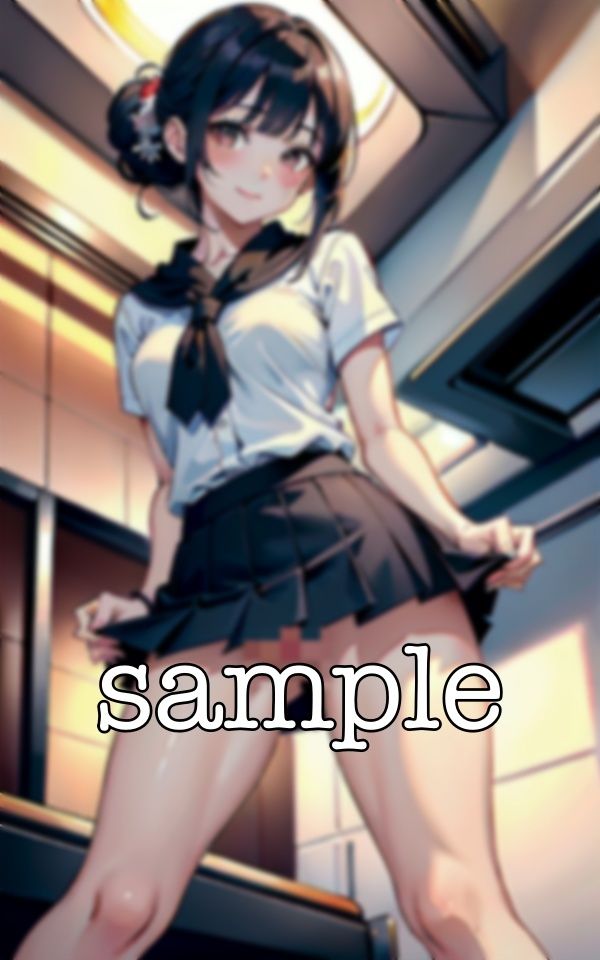 サンプル画像5:キャビンアテンダントの副業〜CAの仕事だけでは物足りず・・・パンチラしてしまう〜(レッドドラゴン企画) [d_367611]