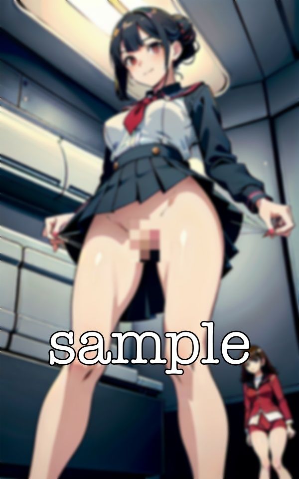 サンプル画像6:キャビンアテンダントの副業〜CAの仕事だけでは物足りず・・・パンチラしてしまう〜(レッドドラゴン企画) [d_367611]