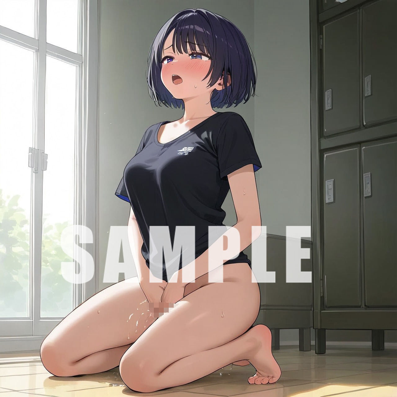 サンプル画像5:女の子たちのびしょびしょオナニー(ダンジョンWalker) [d_367633]