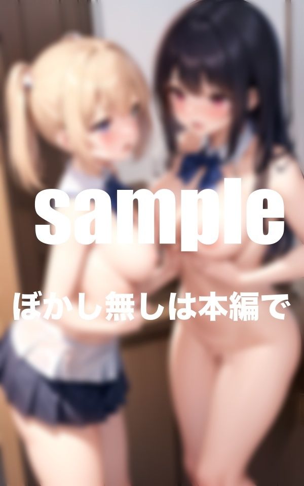 サンプル画像6:女子更衣室の秘密を見て見てしまった！休む間もなくパンツのシミだらけ(とろろ生成) [d_367716]