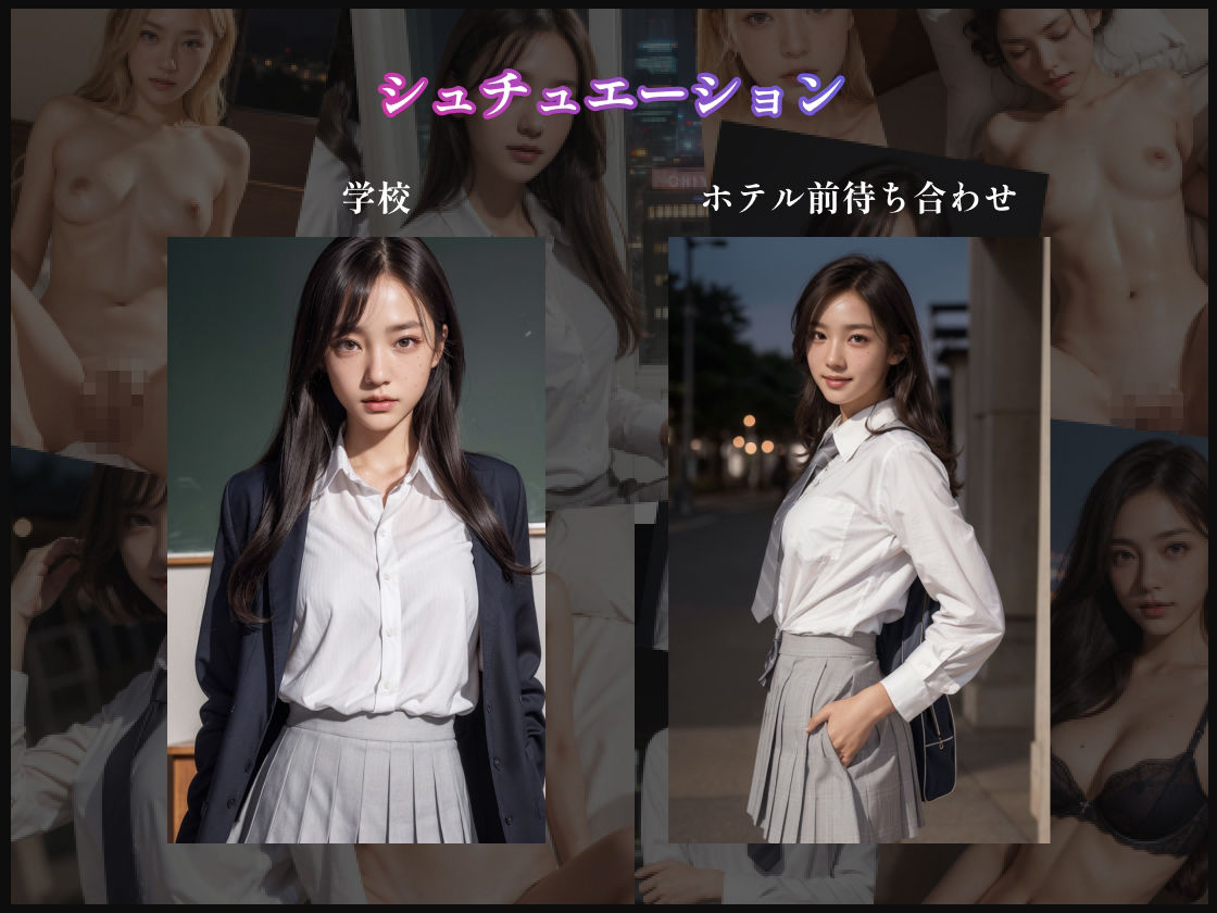 サンプル画像5:リアル女子校生の初援交(美女紹介所) [d_367741]