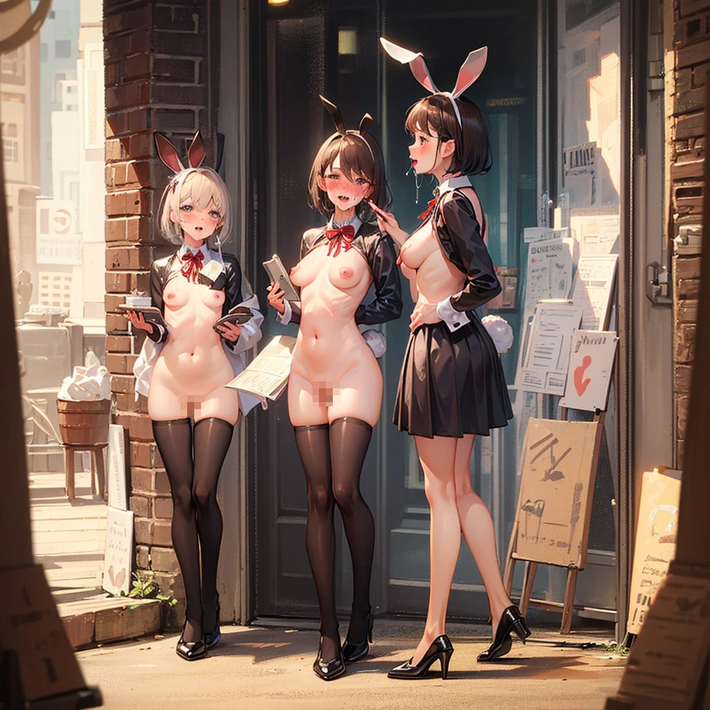 サンプル画像2:ようこそ逆バニーカフェへ(バルザック) [d_367784]