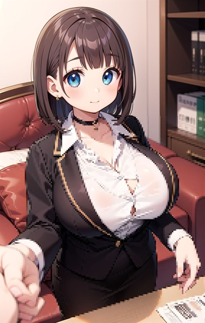 サンプル画像3:スーツの下の肉体関係(しみしみ) [d_367790]