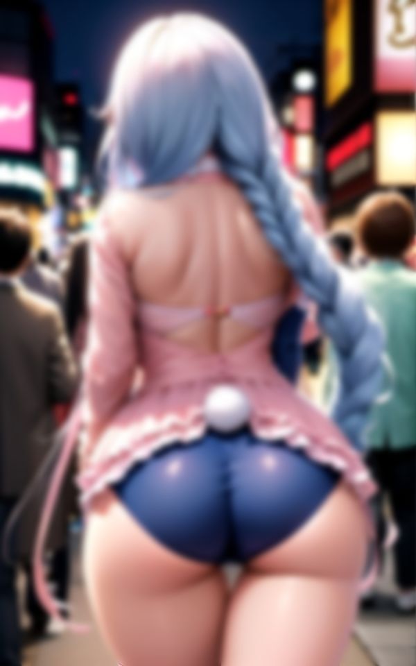 サンプル画像3:エロすぎる美尻で誘惑してくる淫乱でエッチなお姉さん(AI美女ミルク) [d_367818]