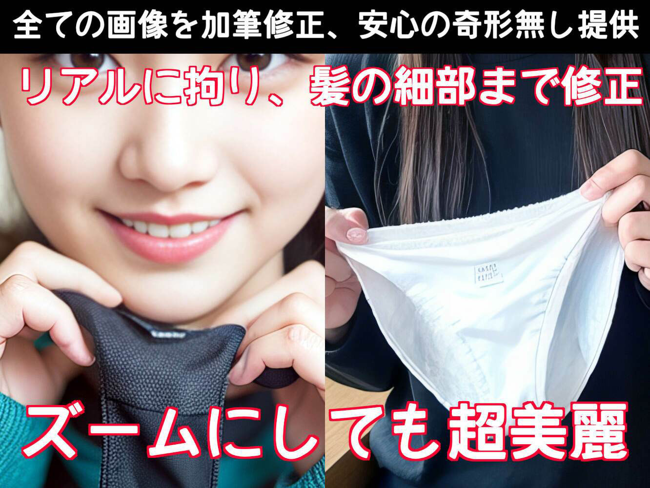 サンプル画像1:【オナニー音声付】図書館のアルバイト学生に脱ぎたてパンティを見せてもらった 2(beautiful girl) [d_367846]