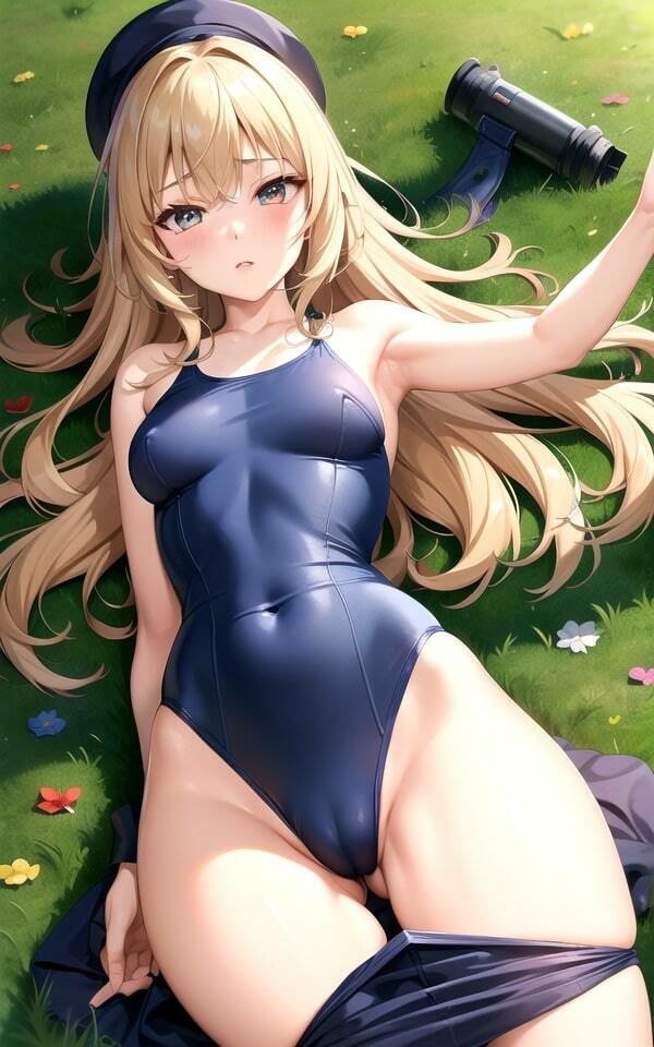 サンプル画像4:スクール水着の美少女たち7(AIrobo) [d_367859]