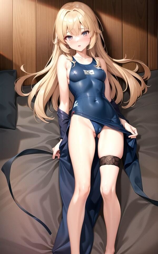 サンプル画像4:スク水女子 AI美女写真集3(AIkuma) [d_367865]