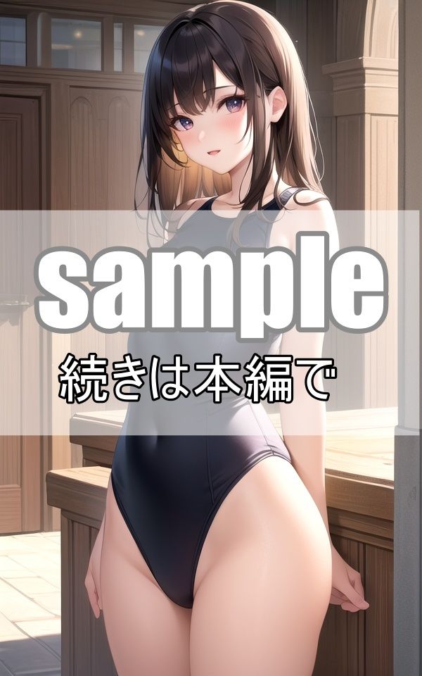 サンプル画像4:僕はスク水が好きだ！スク水美少女大集合！(高画質AI生成LABO) [d_367878]