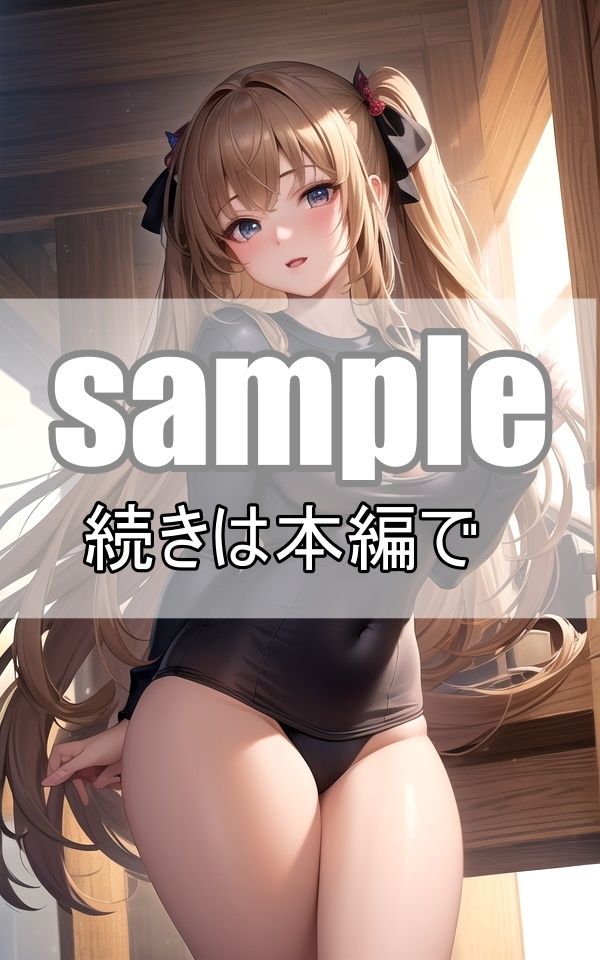 サンプル画像5:僕はスク水が好きだ！スク水美少女大集合！(高画質AI生成LABO) [d_367878]