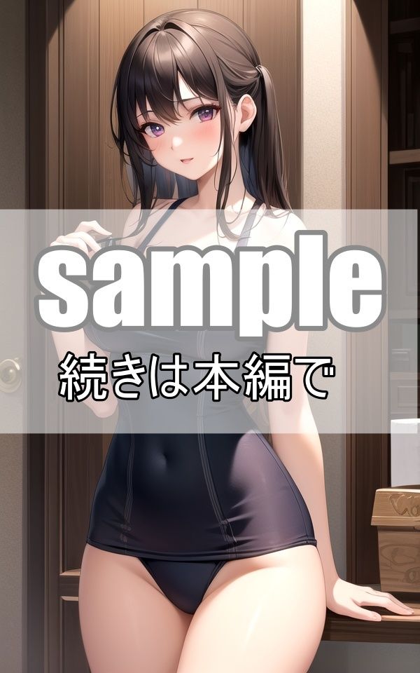 サンプル画像6:僕はスク水が好きだ！スク水美少女大集合！(高画質AI生成LABO) [d_367878]