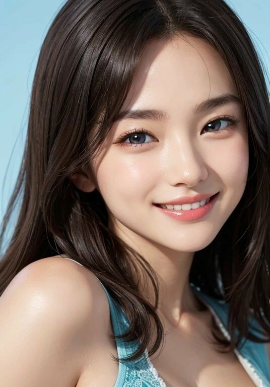 サンプル画像6:AI美女 美しい顔(TTY) [d_367895]