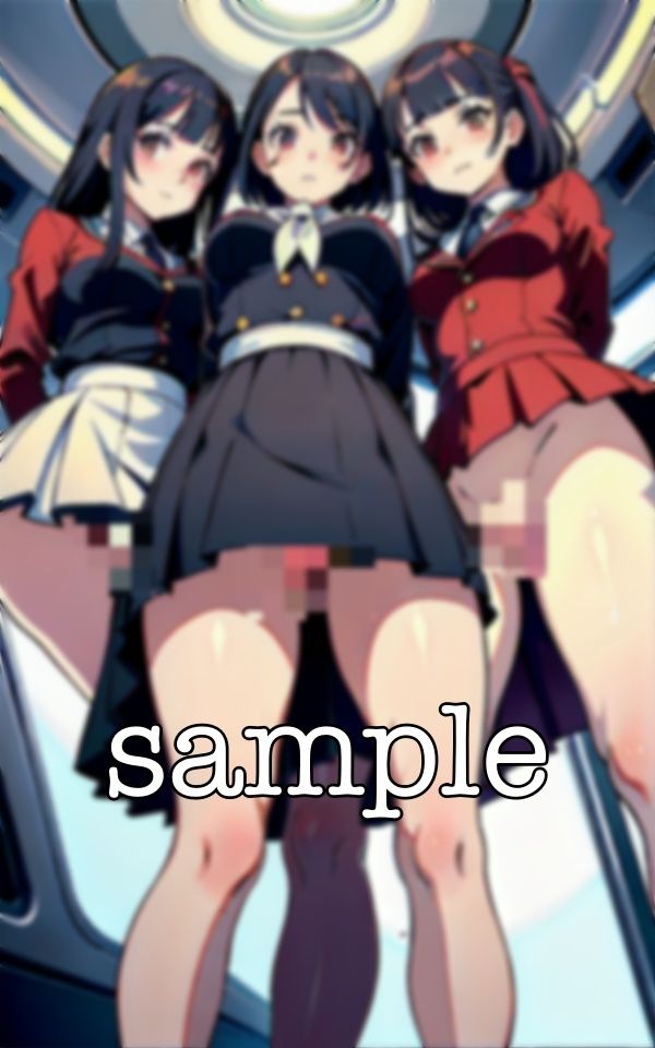 サンプル画像6:極上のファーストクラス！芸能人も御用達のCAさんパンチラサービス特集(瞬間サファイア出版) [d_367952]