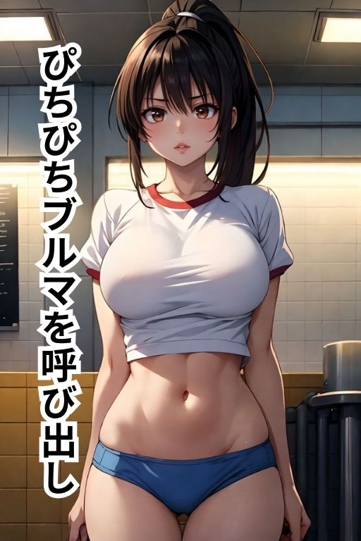サンプル画像1:ぴぴちぴちブルマ 孕ませセックス(券売機) [d_367994]
