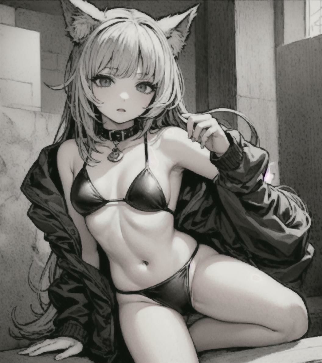 サンプル画像2:けもみみたうん(エロめがね猿) [d_368081]