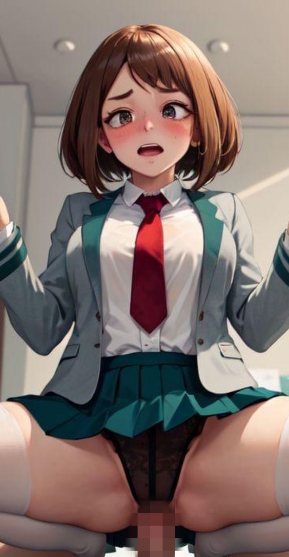 僕のヒーローアカデミ◯ 麗日◯茶子みたいな女の子のサンプル画像 6
