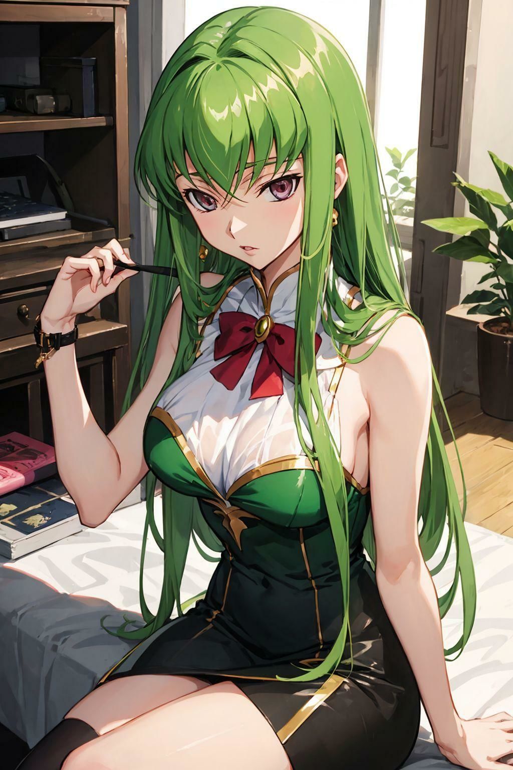 サンプル画像3:コードギ〇ス C.C. エロCG集(きゃんでぃー) [d_368100]