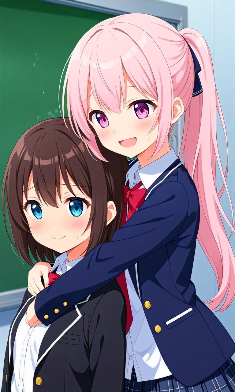 サンプル画像1:スキンシップの時間(精錬されたロリ鋼) [d_368138]