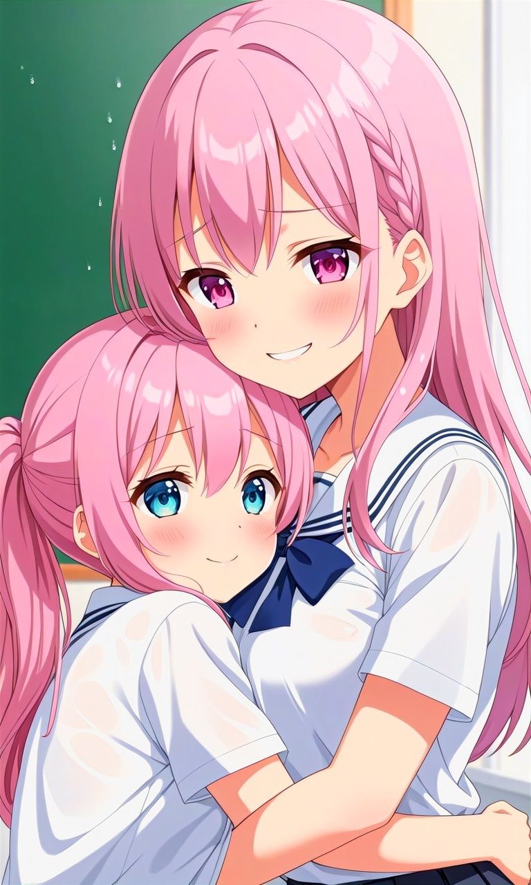 サンプル画像2:スキンシップの時間(精錬されたロリ鋼) [d_368138]