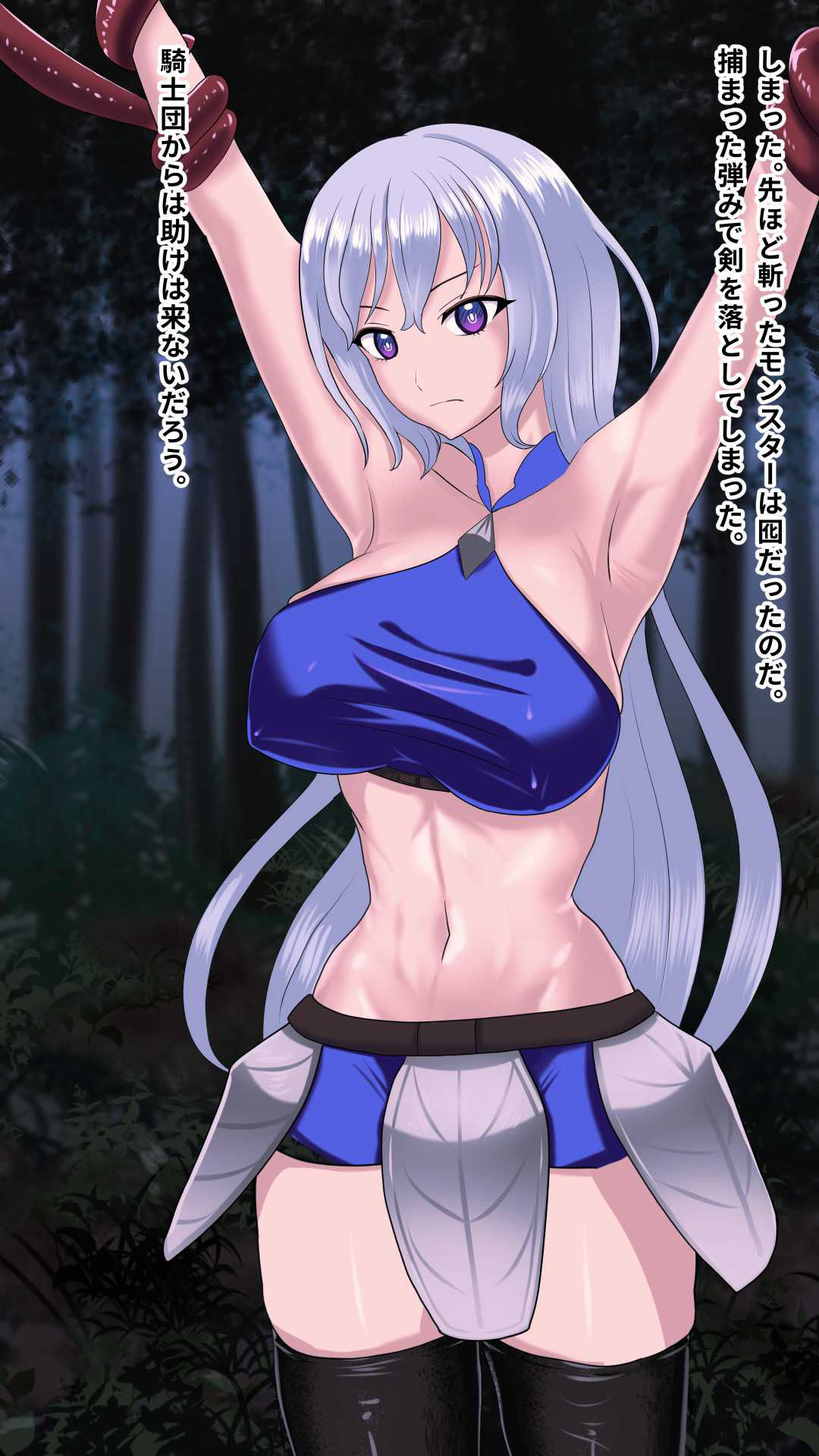 サンプル画像3:堕ちた純騎士シャンテル(なぞなぞ) [d_368178]