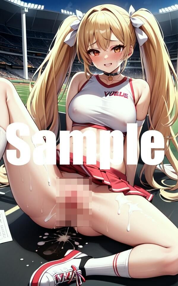 サンプル画像2:あなたを元気にしてくれるチアリーダー(おっとり巨乳) [d_368195]