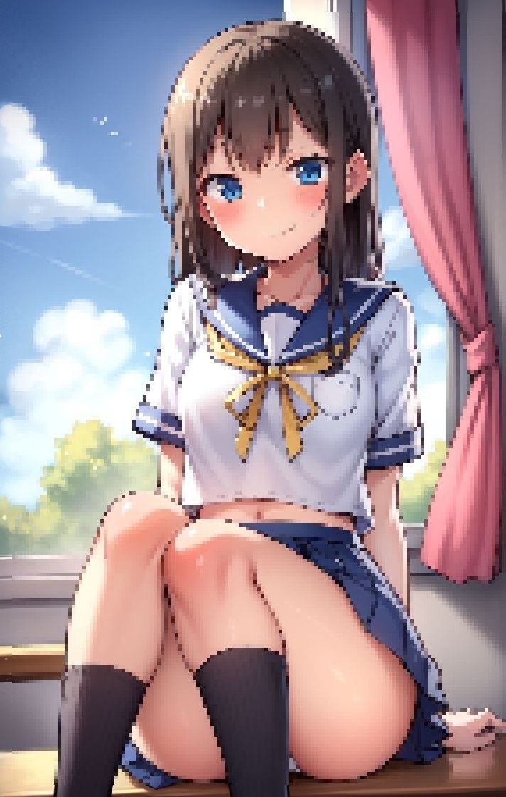 サンプル画像2:絶頂学園〜濡れた制服とイヤらしい絶頂〜(やらシコ) [d_368199]