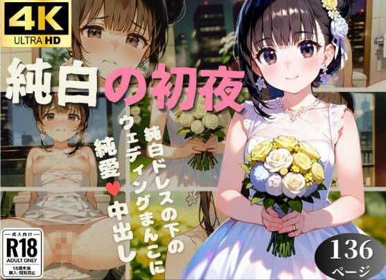 サンプル画像1:純白の初夜「今から犯します」(みっくすゼリー) [d_368200]