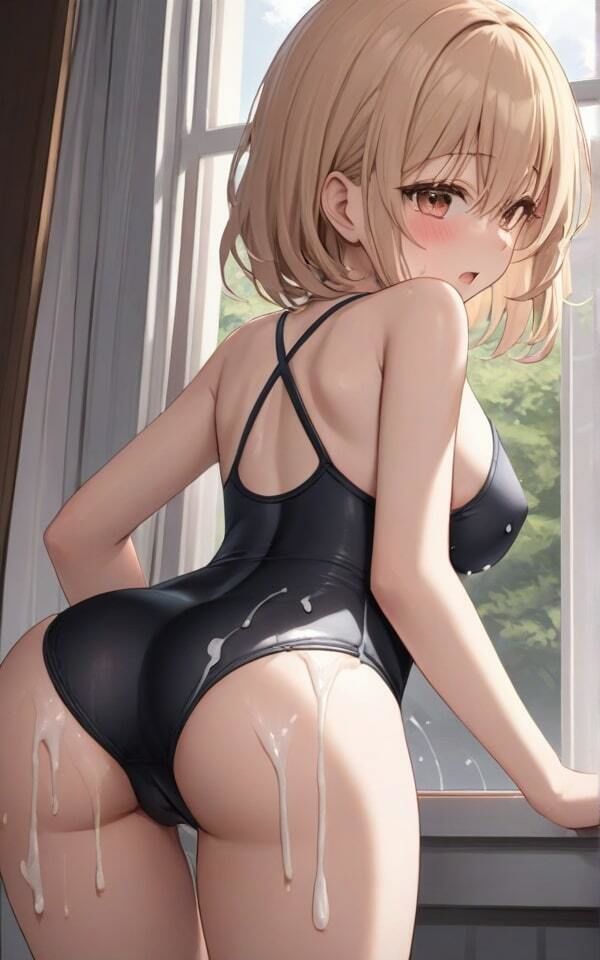 サンプル画像4:ピチピチ水着は好きですか？ 巨乳美女が見せつける！(青春の淡い光) [d_368244]