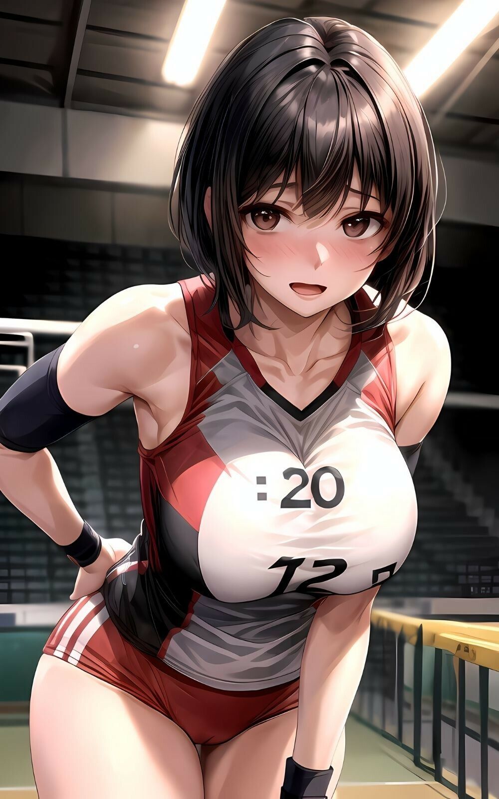 サンプル画像1:バレーボール部の女子校生たちとやりまくり(Aidoll) [d_368390]