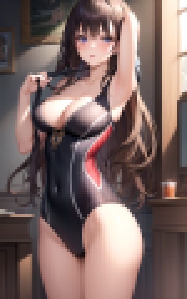 サンプル画像4:誘惑スクール水着(淫乱の海) [d_368450]