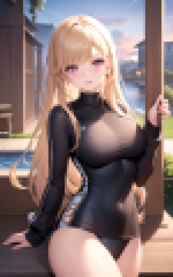 サンプル画像5:誘惑スクール水着(淫乱の海) [d_368450]