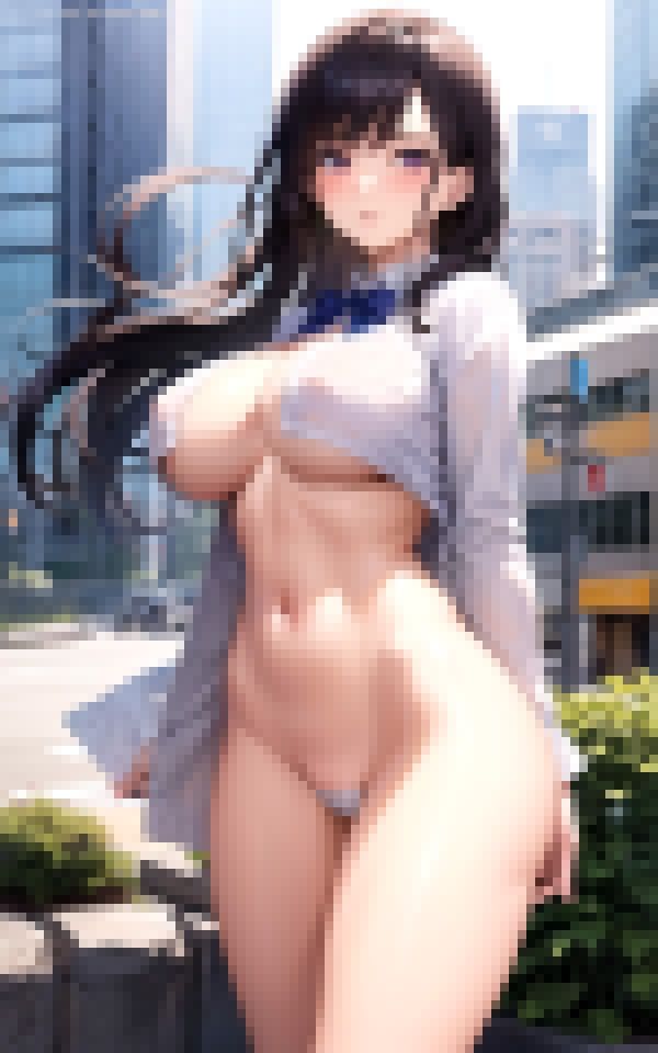 サンプル画像3:目の前の巨乳美女が脱ぎ出した件(淫乱の海) [d_368456]