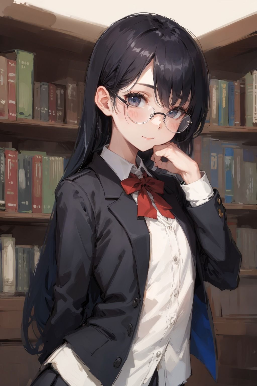 サンプル画像2:図書室で好き放題されちゃう委員長(栄愛堂) [d_368493]