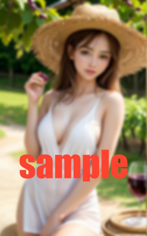 サンプル画像6:wine tasting！美女を嗜む(松竹梅15) [d_368616]