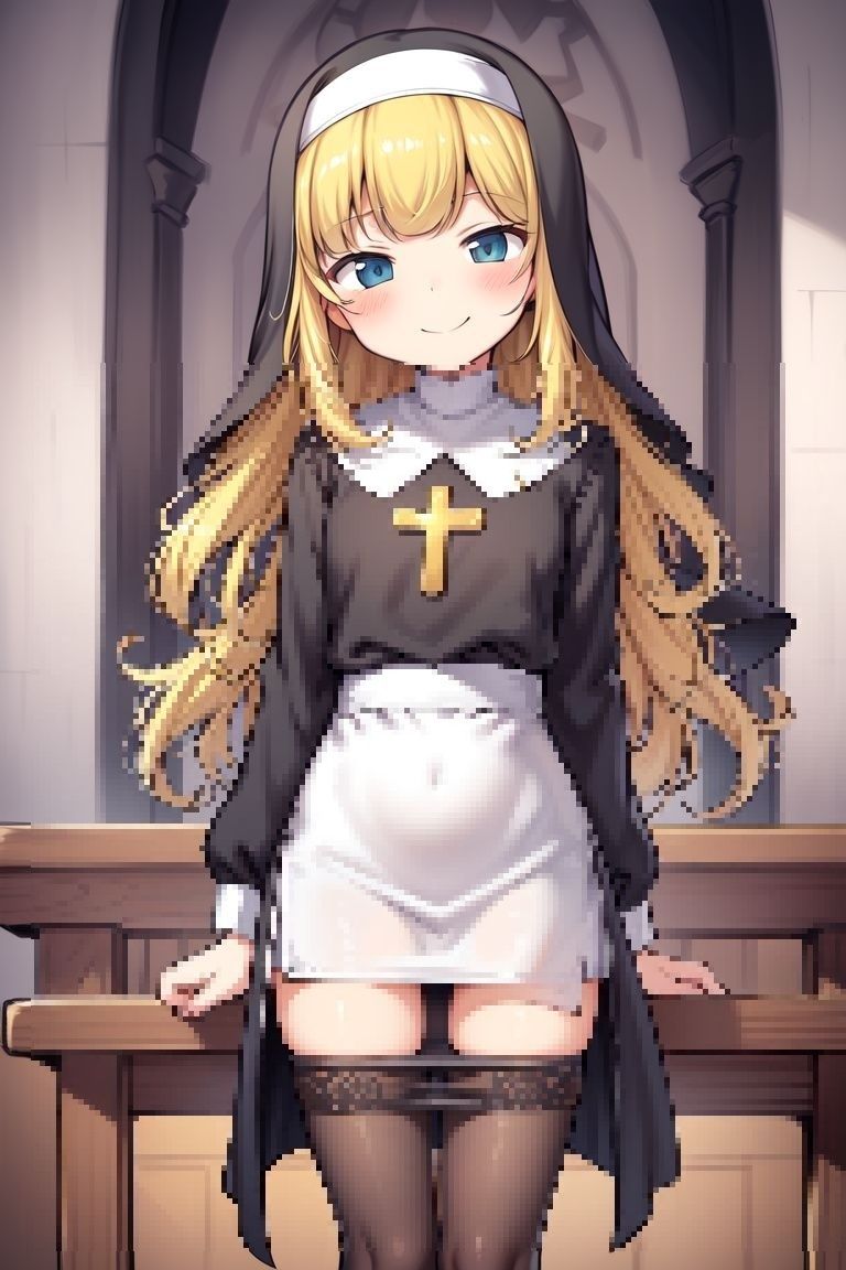 サンプル画像1:美少女シスターたちの性奉仕(やらシコ) [d_368721]