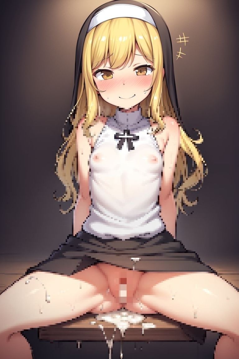 サンプル画像5:美少女シスターたちの性奉仕(やらシコ) [d_368721]