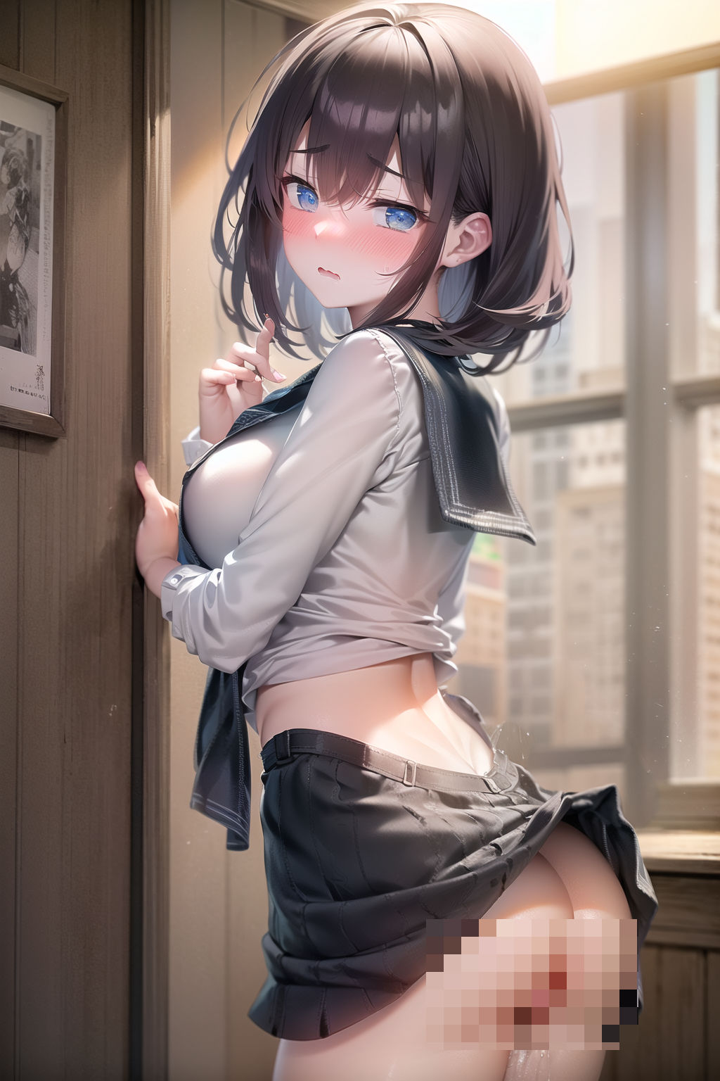 サンプル画像1:女子校生ラブジュース垂れ流し（おもらし女子校生シリーズ 2）(ふぇち本舗) [d_368752]