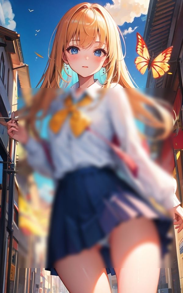 サンプル画像1:新生活ってなんかドキドキする 〜エッチなチラ見せショット〜(ミルクキング3) [d_368849]