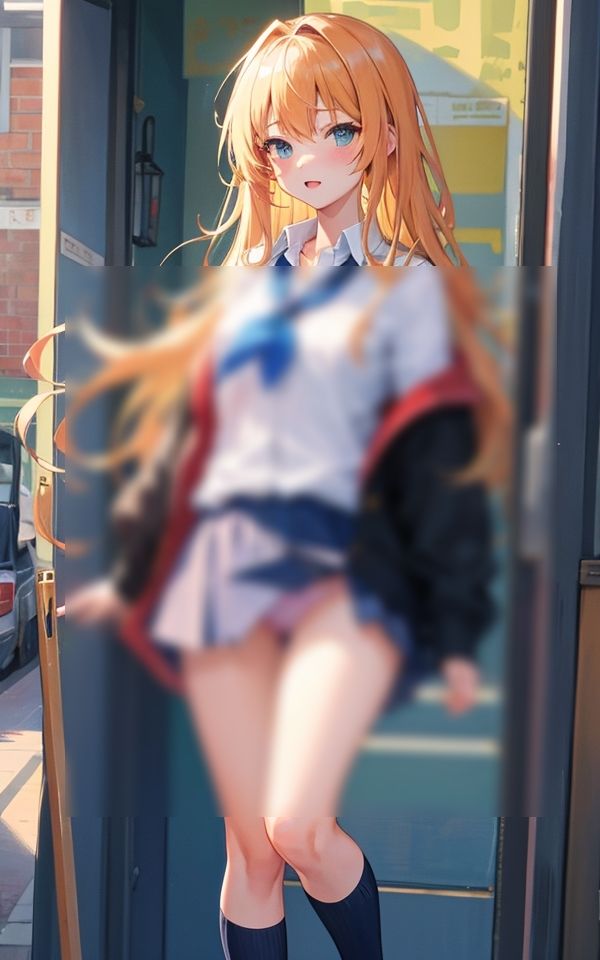 サンプル画像3:新生活ってなんかドキドキする 〜エッチなチラ見せショット〜(ミルクキング3) [d_368849]