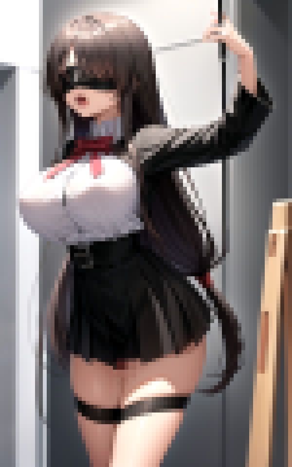 サンプル画像6:目隠しプレイ集(レモンガールズ) [d_368853]