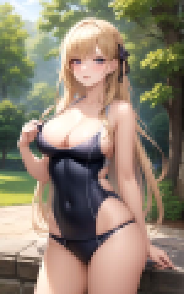 ロリ巨乳写真集〜スクール水日の女神たち〜のサンプル画像 6