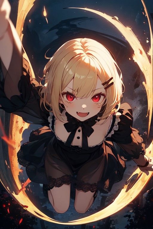 サンプル画像2:吸血鬼ちゃんのえっちな画像(ニワトリドリーム) [d_368897]