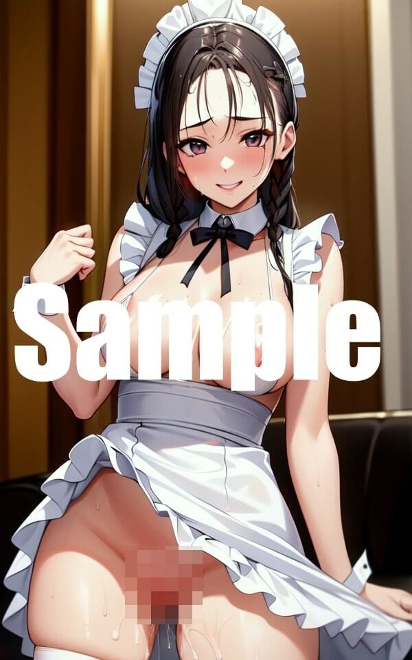 サンプル画像4:ご主人様に仕える美女メイド(エロアニメの館) [d_368960]