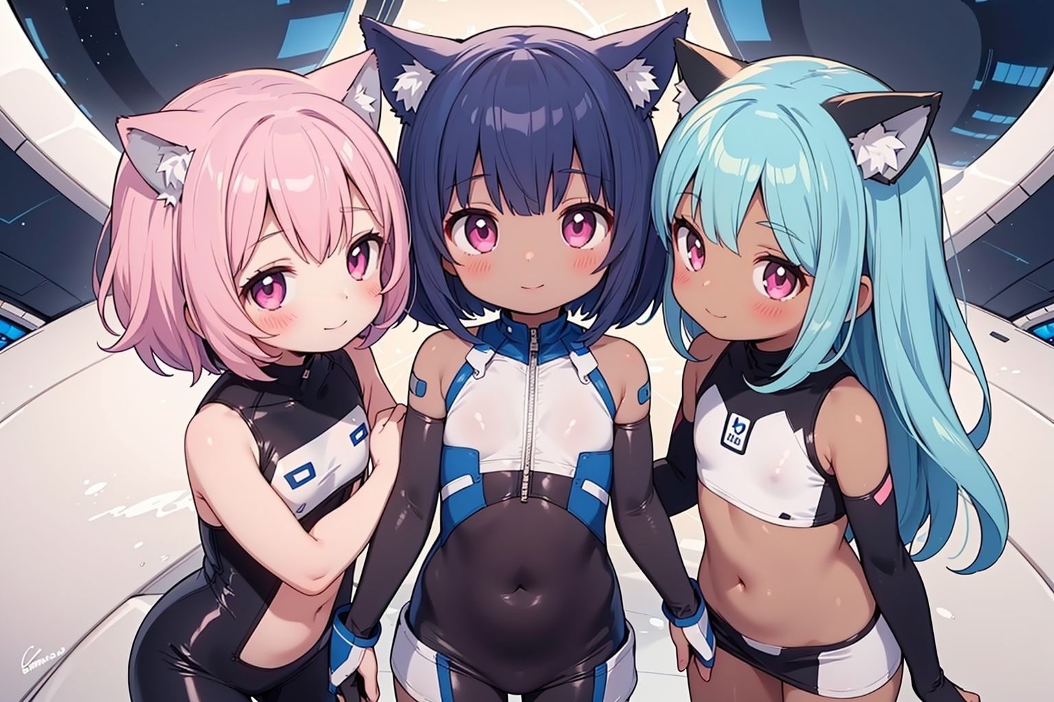 サンプル画像2:恒星間移民船ケモミミ号のえちえち航宙日誌(謎の海産物) [d_368989]