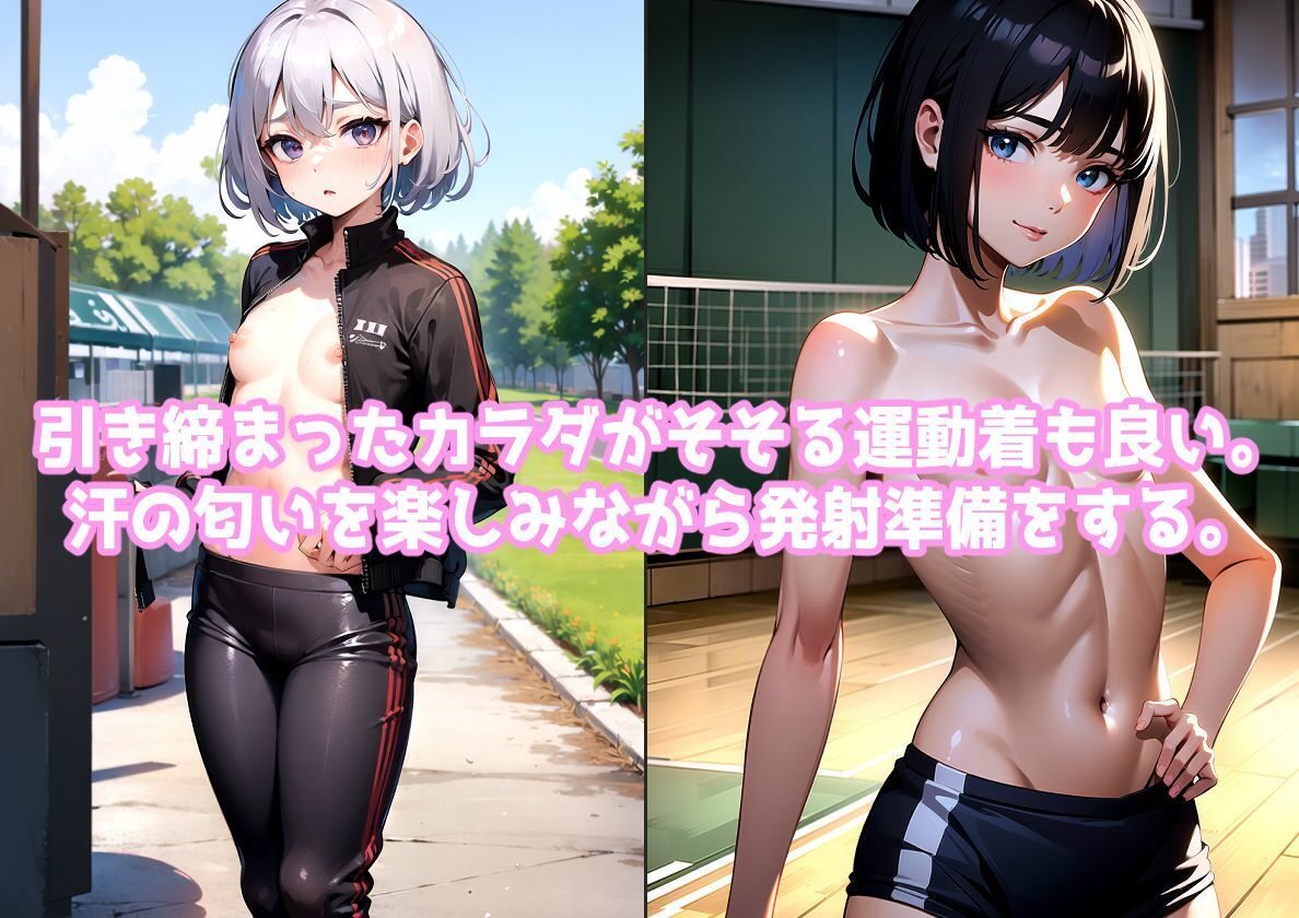 サンプル画像2:貧乳女子の制服をドロドロになるまで汚させてもらった話(ふわふわ未来) [d_368992]