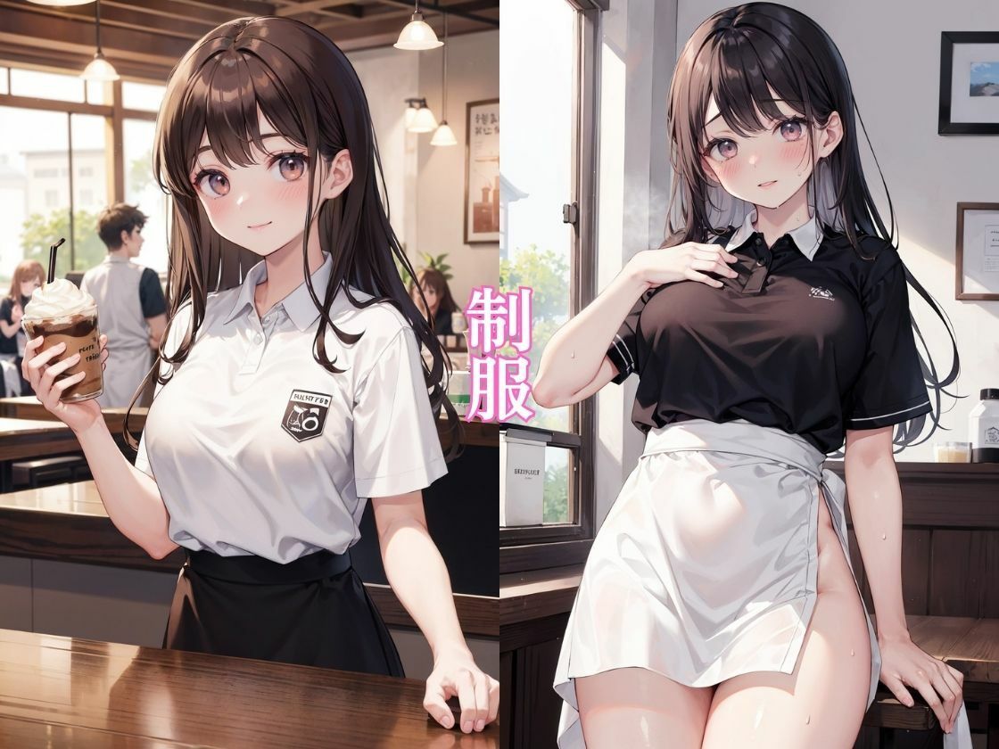 サンプル画像1:カフェ店員ぐっちょぐちょに辱め(ぐちょまる。) [d_369041]