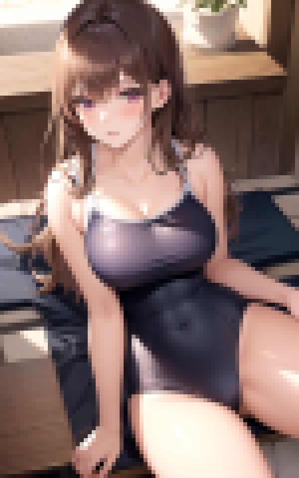 サンプル画像2:水泳部の先輩の誘惑(月下美人図鑑) [d_369058]