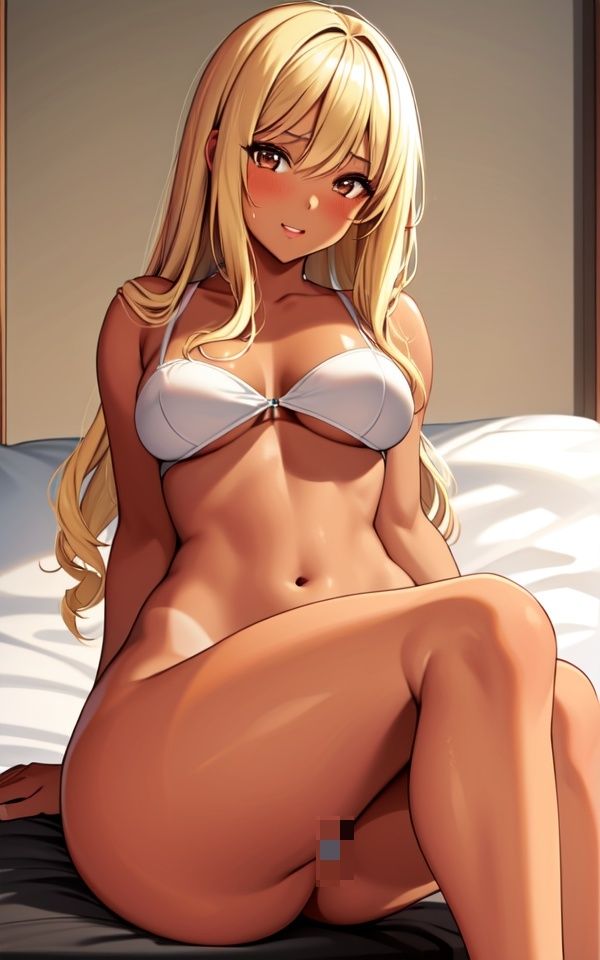 サンプル画像2:日焼け跡黒ギャル(変態倶楽部) [d_369059]