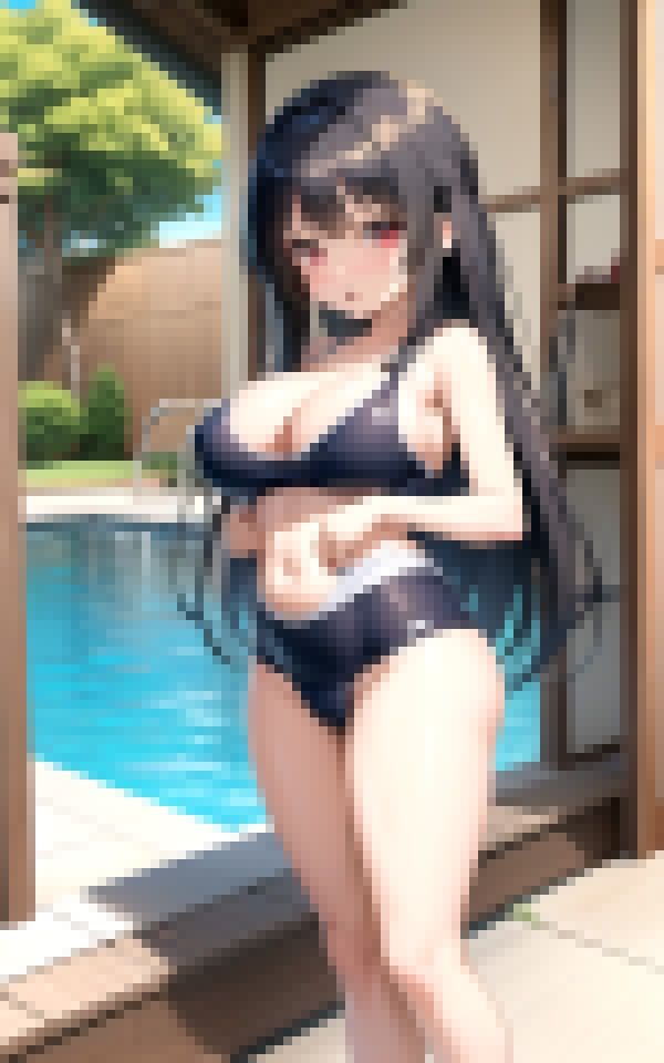 ロリ巨乳部活少女の成長おっぱいのサンプル画像 6