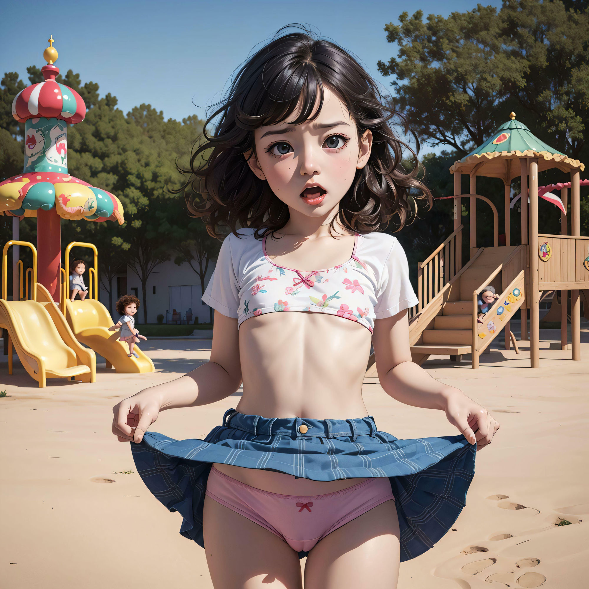 サンプル画像3:寂しそうなひよこが公園にいたので(コンクラーヴ) [d_369063]