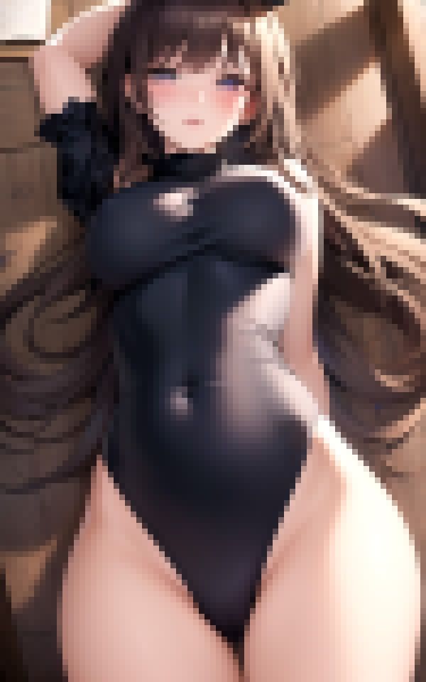 サンプル画像6:妹にスク水を着させてみました。(艶技のマトリクス) [d_369067]